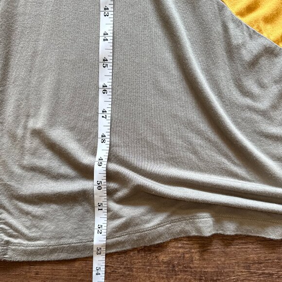 Lolly Wolly Doodle Mom and Me Dress Gray and Mustard XS - Picture 6 of 8